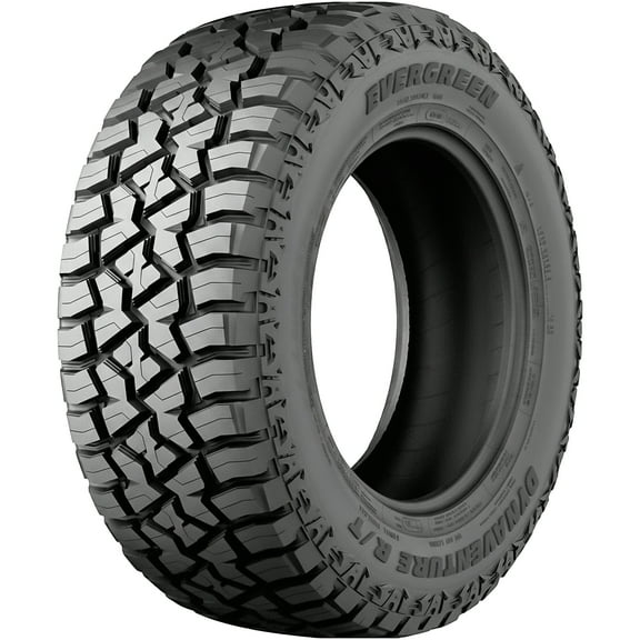 Evergreen DynaVenture R/T 3 Ply Sidewall 33X12.50R20 114Q E 10 Ply Rugged Terrain All-Season Light Truck One Tire