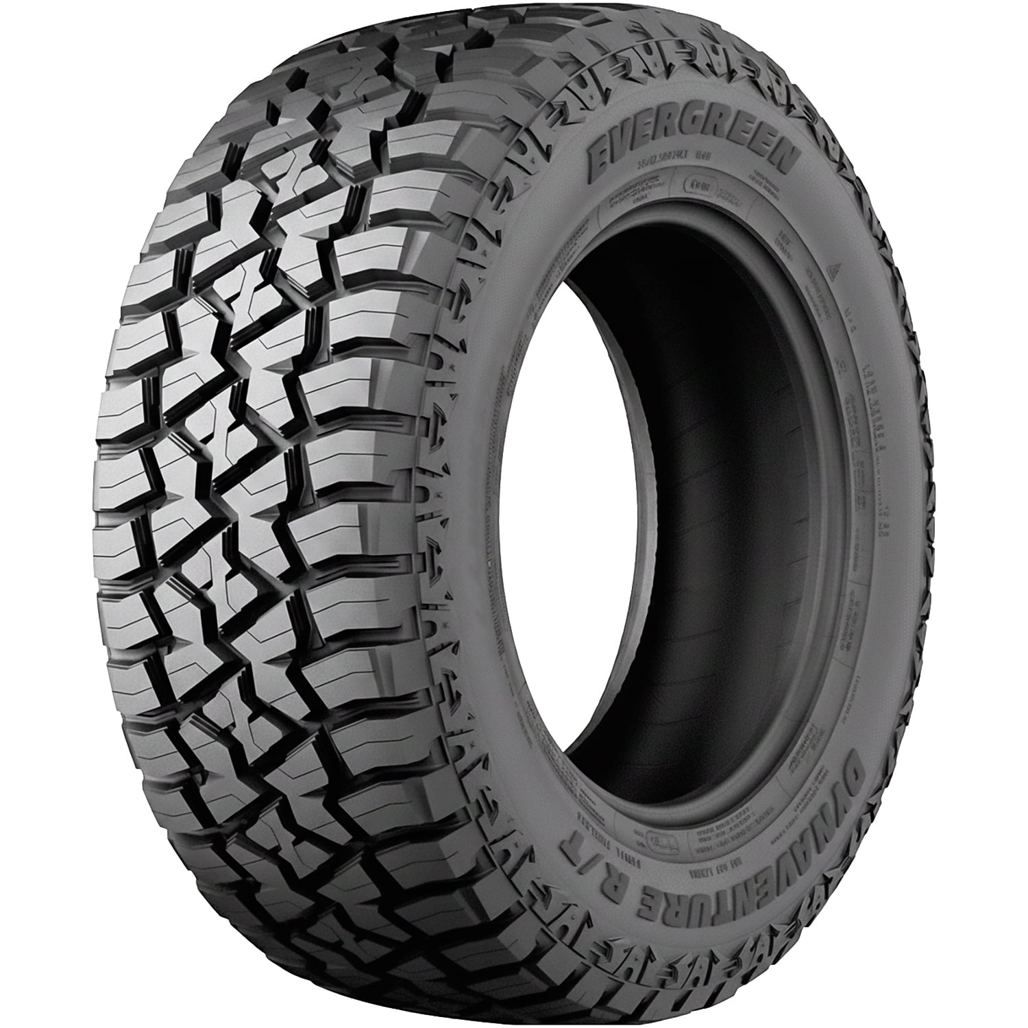 Evergreen DynaVenture R/T LT35X13.50R22 123Q E 10 Ply Rugged Terrain Light Truck Tire