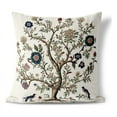 thumbnail image 1 of Evergreen Elegance Indoor/Outdoor Pillow with Removable Cover in White 16x16, 1 of 7