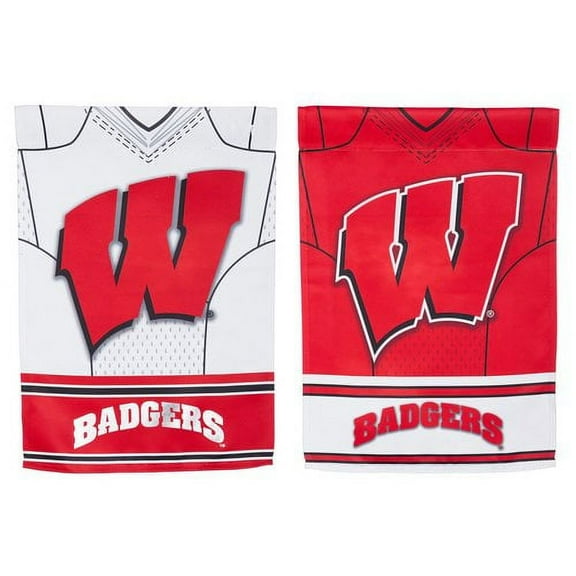 Evergreen Enterprises, Inc NCAA DS Suede Foil Garden Jersey Polyester 1'6 x 1'0.5 ft. Banner (Set of 2)