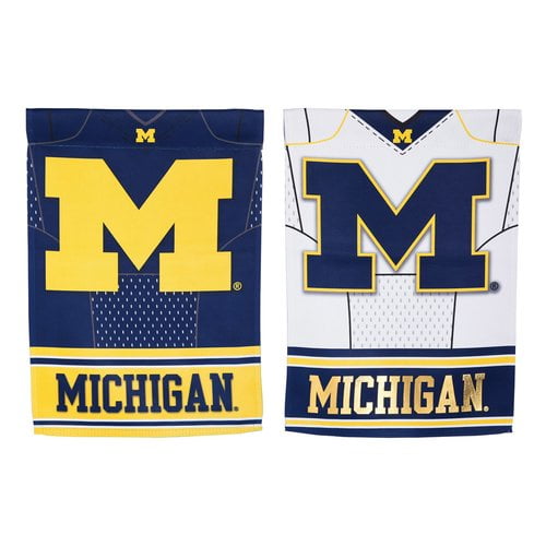 Evergreen Enterprises, Inc NCAA DS Suede Foil Garden Jersey Polyester 1'6 x 1'0.5 ft. Banner (Set of 2)