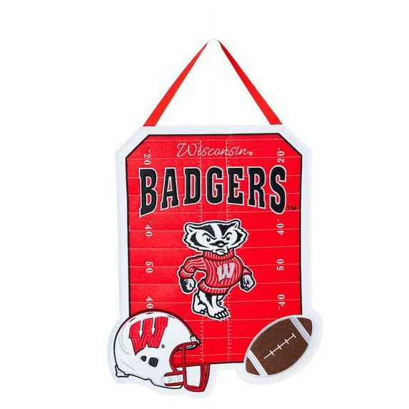 Door Decoration Wisconsin Badgers Outdoor Safe