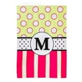 thumbnail image 1 of New Baskerville Peppy Monogram House Flag (Black Topstitch) - M, 1 of 7
