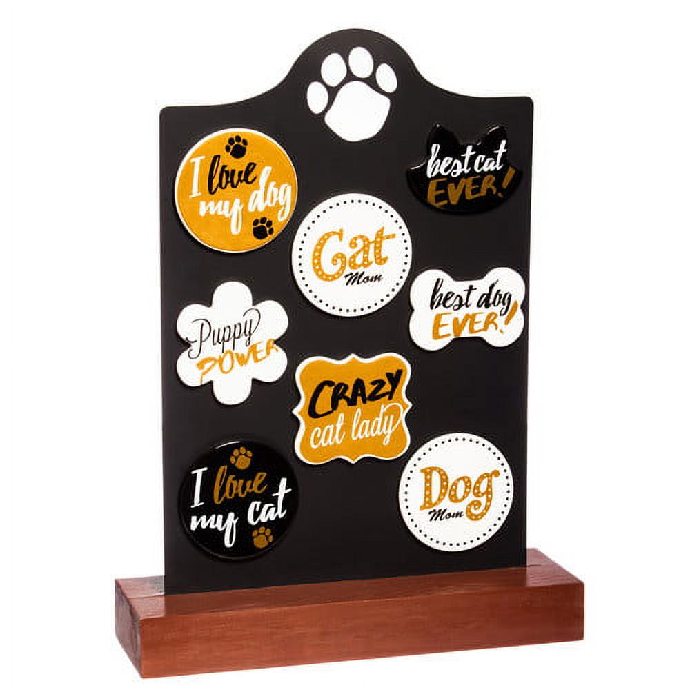 Dog Magnet Display Rack Evergreen Enterprises, Inc Pet Magnetic Display with 4'' Ceramic ...