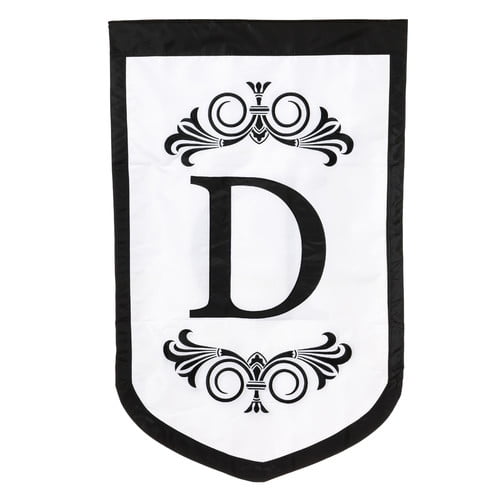 Evergreen Enterprises, Inc Regalia Monogram Garden Flag