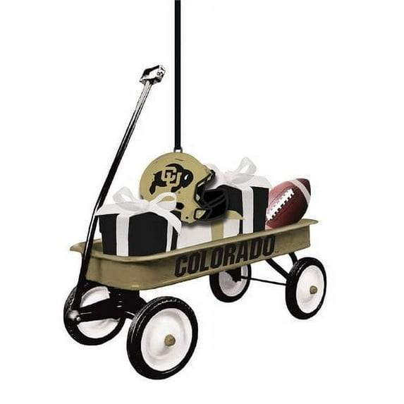 Team Sports America University of Colorado Team Wagon Ornament