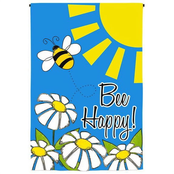 Evergreen Enterprises, Inc Welcome Bee Garden Flag