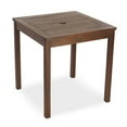 thumbnail image 1 of Evergreen Eucalyptus Wood Outdoor Square Bistro Table, 1 of 2