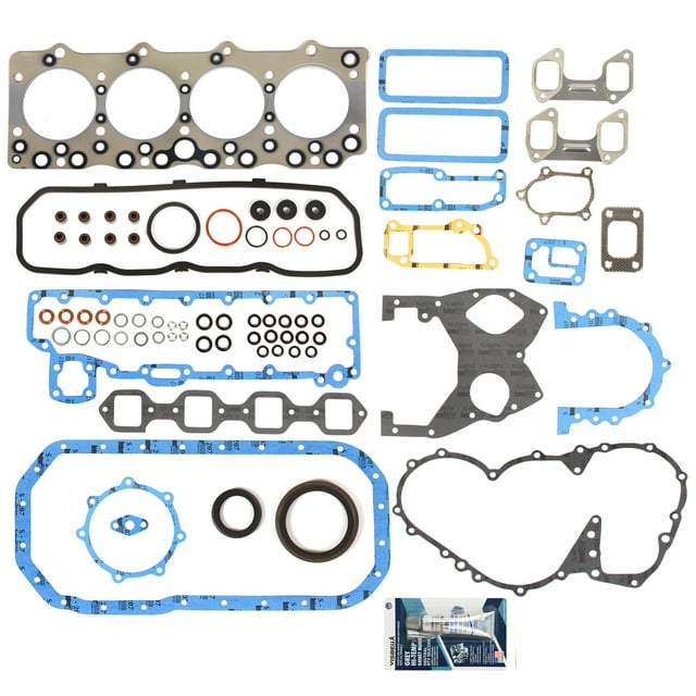 Evergreen FS44BD2L Full Gasket Set Fit 1995 1996 1997 1998 GMC ISUZU NPR TRUCK 4BD2-T Turbo Diesel