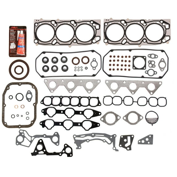 Evergreen FS55038 Full Gasket Set Fit 04-08 Mitsubishi Endeavor Galant V6 3.8L SOHC 24V 6G75