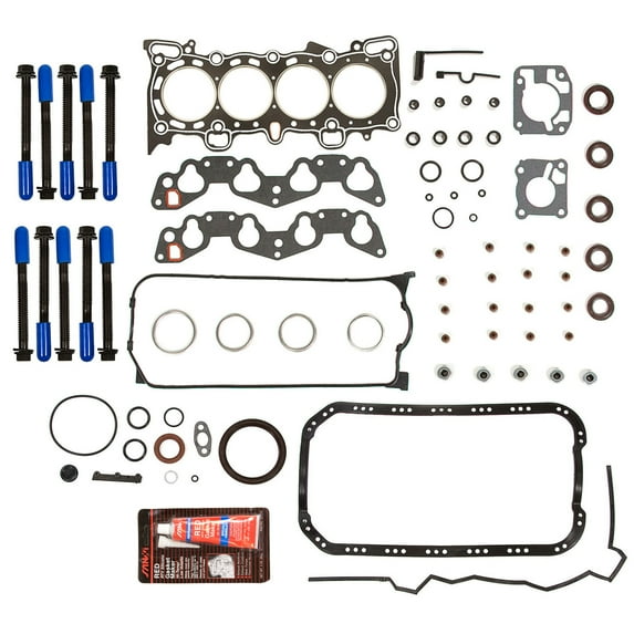 Evergreen FSHB4028GC Graphite Full Gasket Set Head Bolts Fit 92-95 Honda Civic Del Sol D16Z6 D15Z1