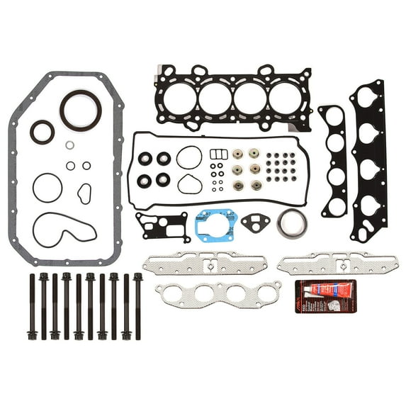 Evergreen FSHB4043 Full Gasket Set Head Bolts Fit Acura TSX Honda Accord CR-V Element K24Z1 K24A2