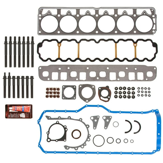 Evergreen FSHB8-10440-4 Full Gasket Set Head Bolts Fit 01-03 Jeep Grand Cherokee TJ Wrangler 4.0 OHV 12V