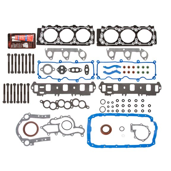Evergreen FSHB8-21400-2 Full Gasket Set Head Bolts Fit 99-01 Ford Ranger Aerostar Mazda B3000 3.0 V6