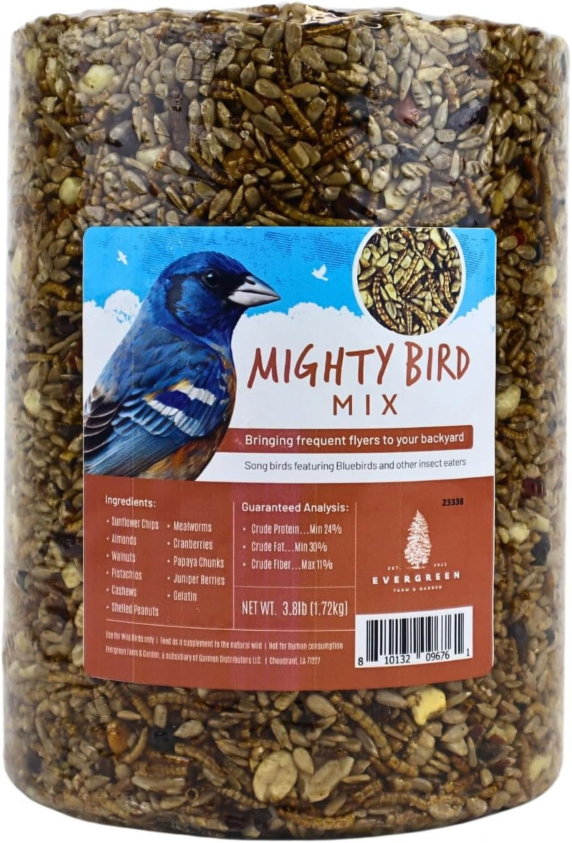 Evergreen Farm and Garden Bird Seed Cylinders (1 Large Cylinder