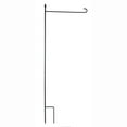 thumbnail image 1 of Evergreen Flag Elegant Sturdy Black Metal 4 Piece Garden Flag Stand - 16" Long x 44" High, 1 of 6