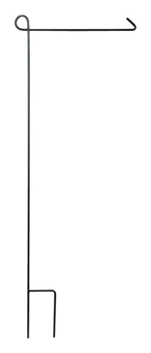 Evergreen Flag Elegant Sturdy Metal Garden Flag Stand - 18" Long x 44" High