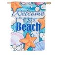 thumbnail image 1 of Evergreen Suede House Flag - Our Beach, 1 of 1