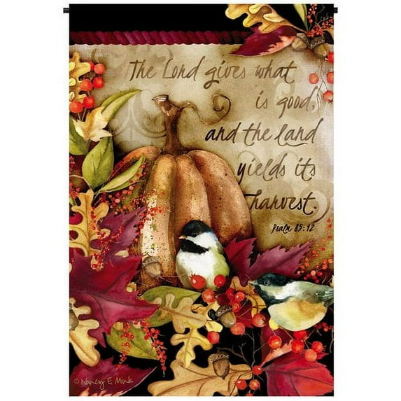 Evergreen Sub Suede Garden Flag - Country Roads