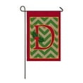thumbnail image 1 of Evergreen Flag & Garden Holly Monogram Garden Flag, 1 of 7