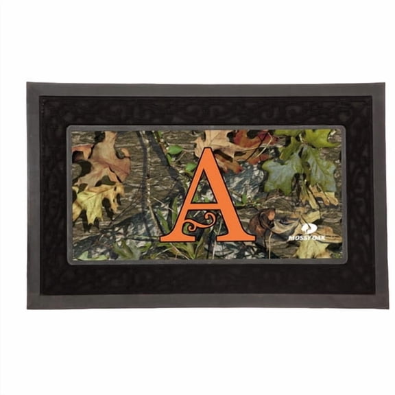 Evergreen Flag & Garden Sassafras Monogram Switch Doormat