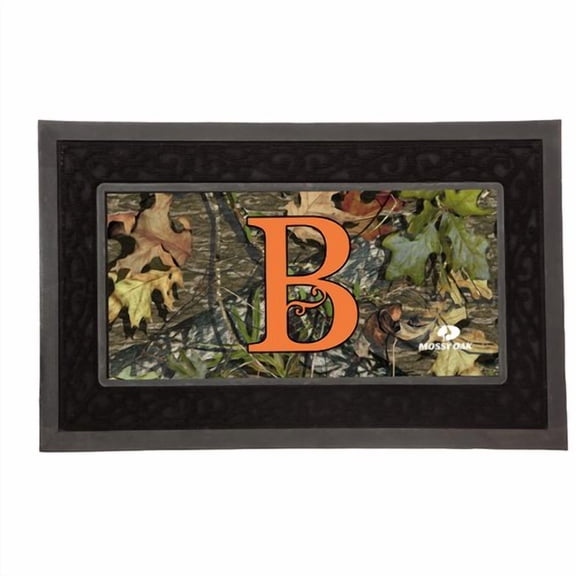 Evergreen Flag & Garden Sassafras Monogram Switch Doormat