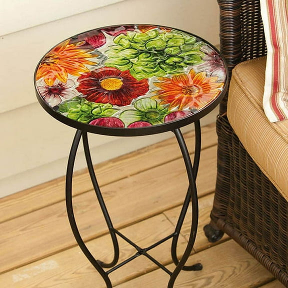 Evergreen Flag & Garden Summer Splash Side Table