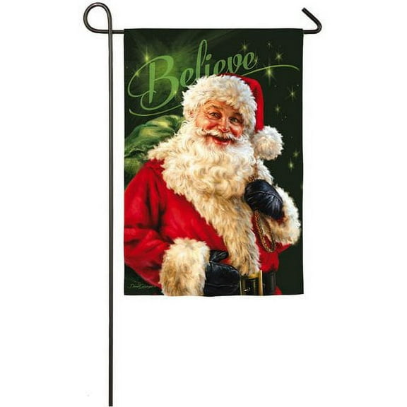 Evergreen Flag, I Believe Garden Suede Flag, 18'' x 0.15'' inches