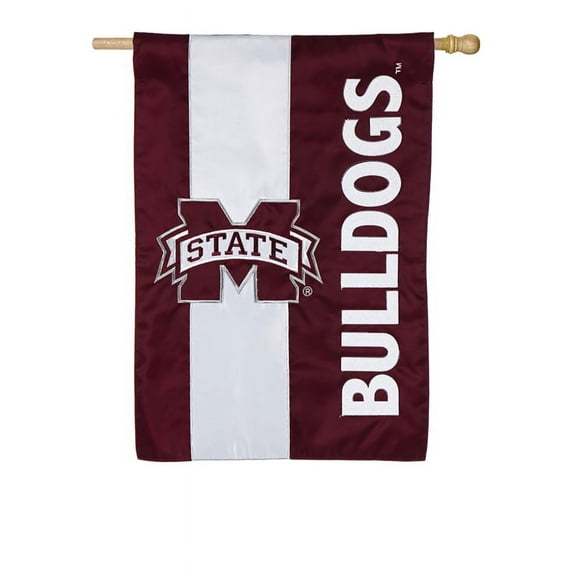 Evergreen Flag, Mississippi State University, Embellish Reg Flag, 44'' x 0.98'' inches