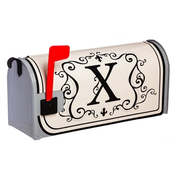 Evergreen Flag Monogram Magnetic Mailbox Cover