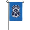 thumbnail image 1 of Evergreen Flag & Garden Police Department 2-Sided Polyester 1'6'' x 1'1'' Garden Flag, 1 of 3