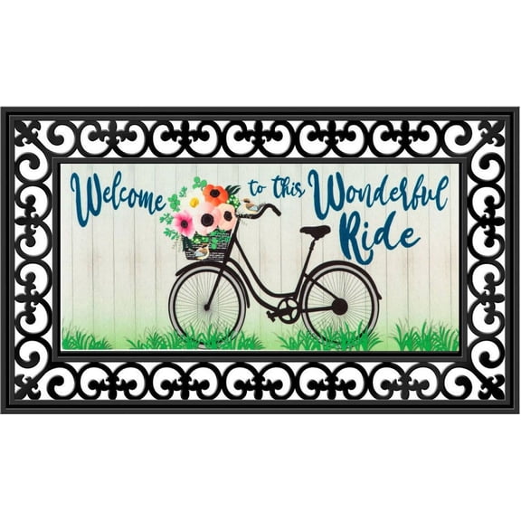 Evergreen Flag Seasonal Sassafras Interchangeable Mat and Tray Wonderful Ride