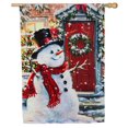 thumbnail image 1 of Evergreen Flag, Snow Place Like Home sub house flag, 43'' x 29'' inches, 1 of 1