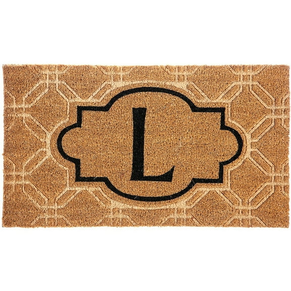 Evergreen Floor Mat Coir mat insert, Emboss, L, 28'' x 16'' inches