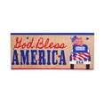 thumbnail image 1 of Evergreen Floor Mat & Doormat, Brown/Blue, 10 In X 22 In, 1 of 3
