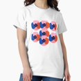 thumbnail image 1 of Evergreen Flower Patchwork Pattern Christmas Holiday Art Unisex T-Shirt up to size 5XL, 1 of 2