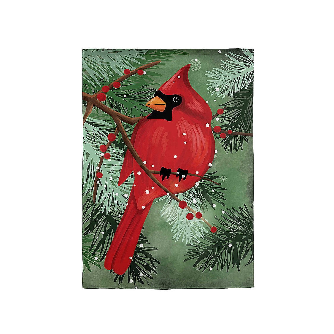 Evergreen Garden Flag