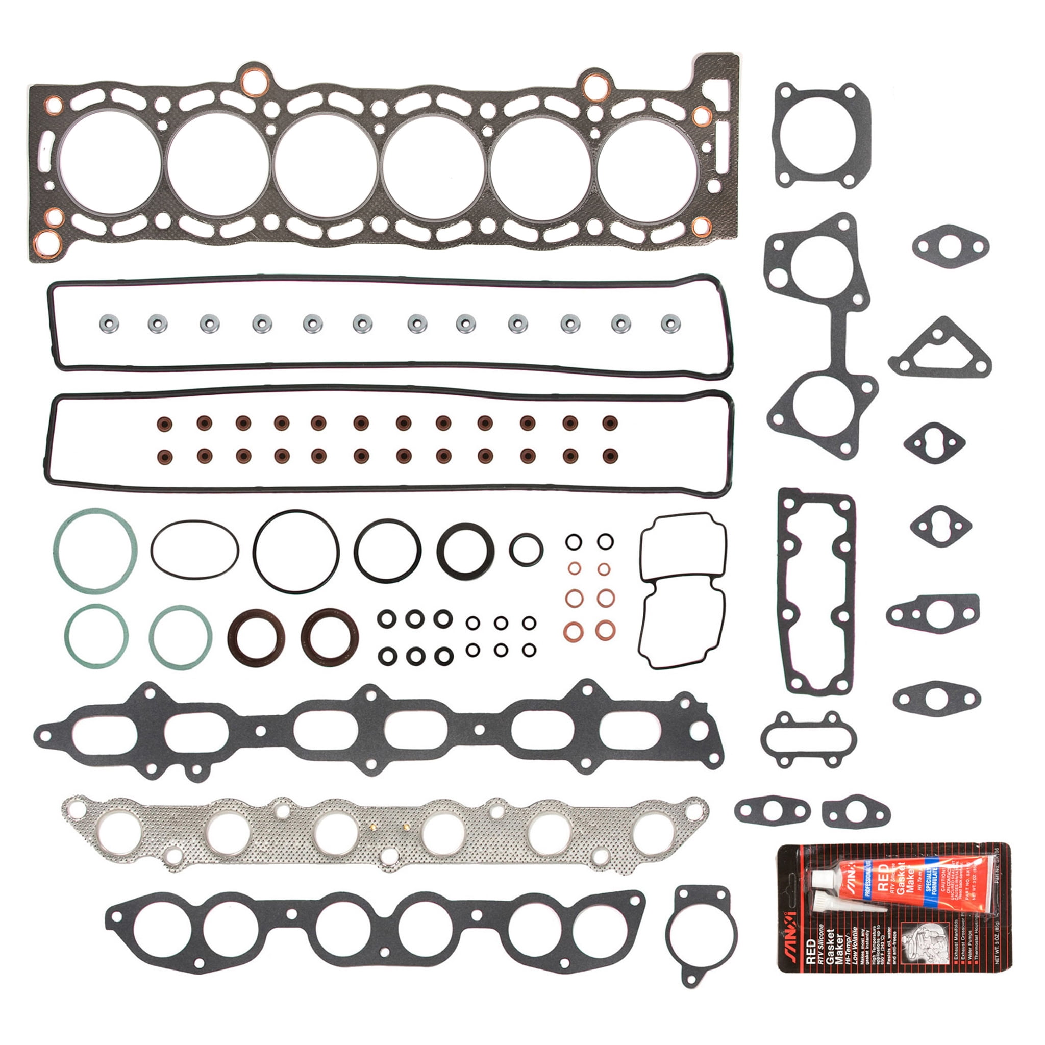 Piston Set 020" FOR Toyota Cressida Crown Soarer Supra 1986-1993 3.0L