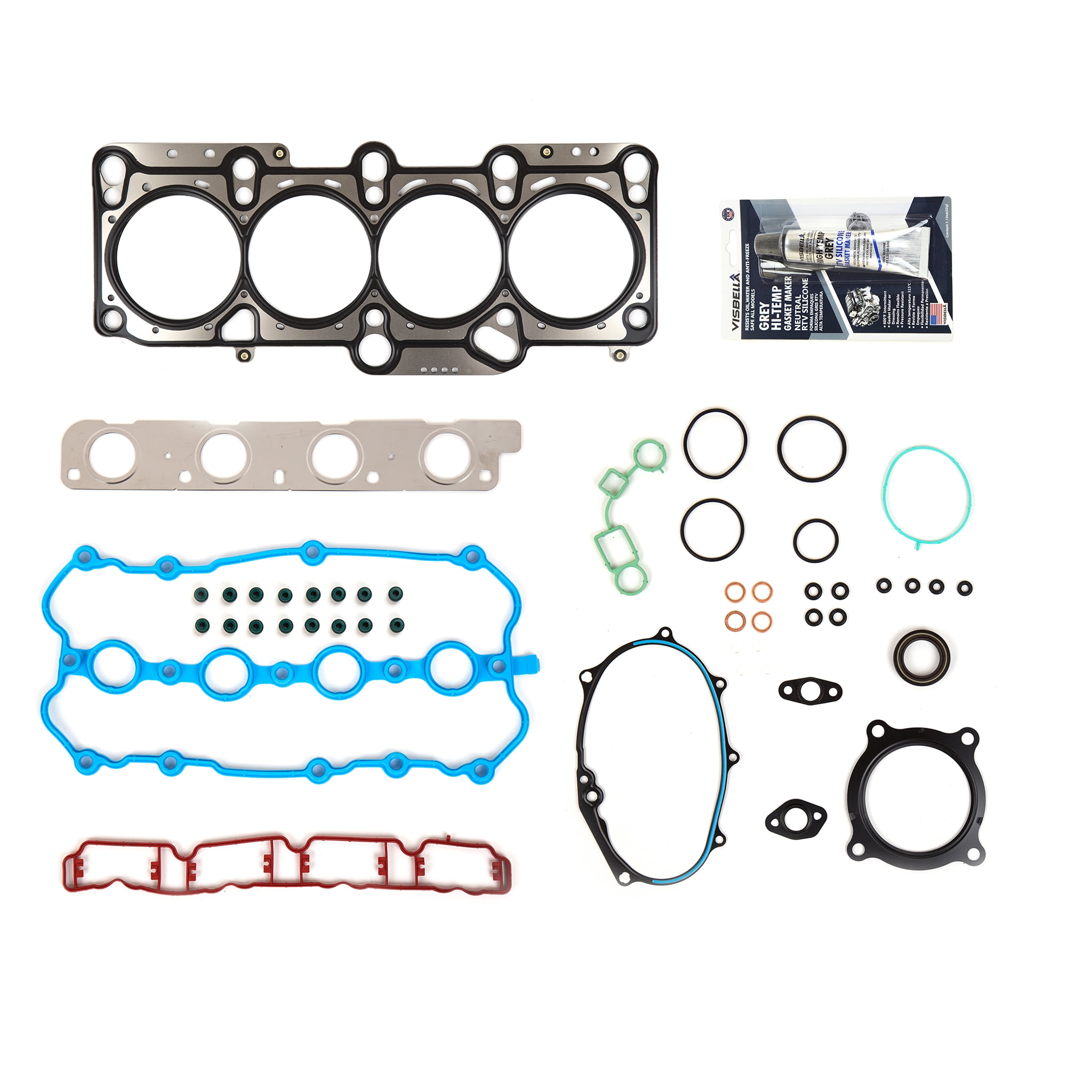 For 2005-2009 Hyundai Tucson Kia Spectra 2.0L DOHC Cylinder Head Bolts 10 pcs
