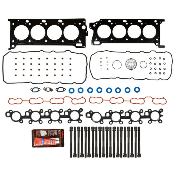 Evergreen HSHB2056 Head Gasket Set Head Bolts Fit 07-09 Toyota Sequoia Tundra Lexus 5.7 DOHC 32V 3URFE