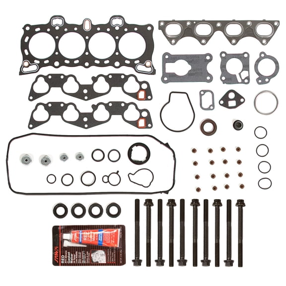 Evergreen HSHB4026 Head Gasket Set Head Bolts Fit 92-95 Honda Civic 1.5L D15B7
