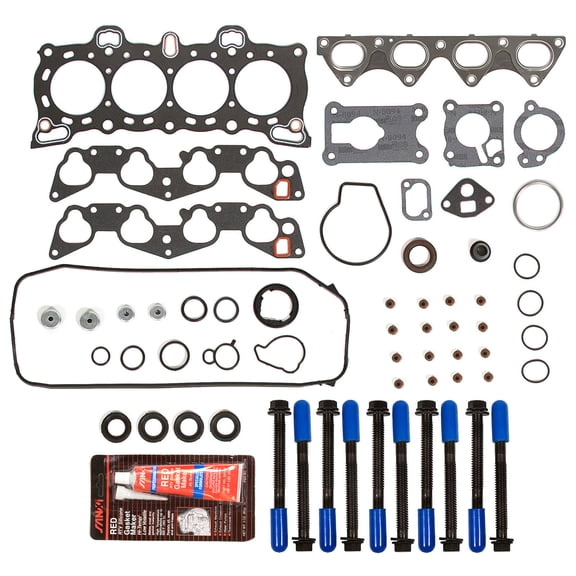 Evergreen HSHB4026C Head Gasket Set Head Bolts Fit 92-95 Honda Civic D15B1 D15B2 D15B7 D15B8 D16A6