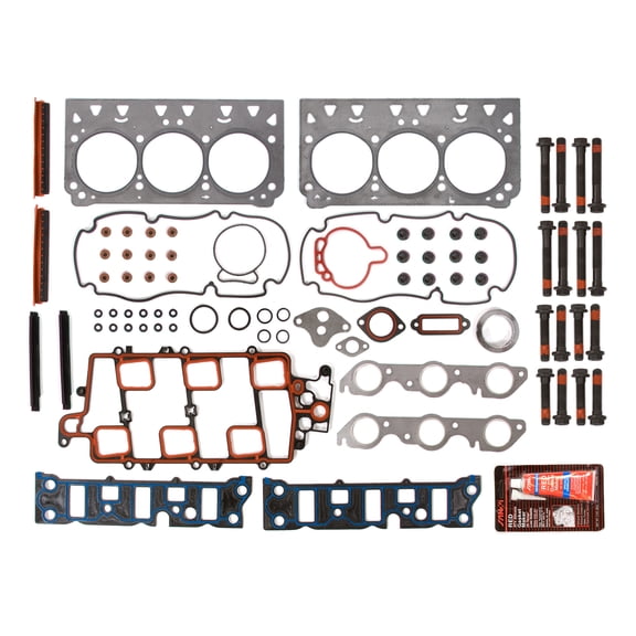 Evergreen HSHB8-10438L Head Gasket Set Head Bolts Fit 97-05 Buick Chevy Oldsmobile Pontiac 3.8 OHV