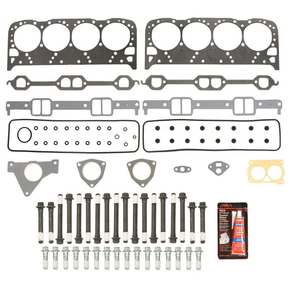 Evergreen HSHB8-10500 Head Gasket Set Head Bolts Fit 93-97 Chevrolet Pontiac Cadillac Buick 5.7 LT-1 LT-4
