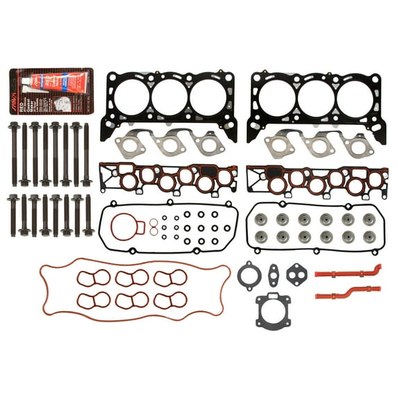 Evergreen HSHB8-20505 Head Gasket Set Head Bolts Fit 01-04 Ford E150 E250 F150 4.2 OHV 12V VIN 2