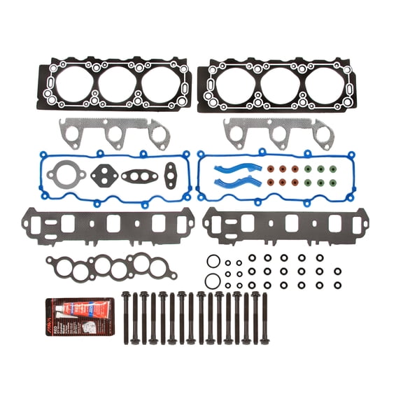 Evergreen HSHB8-21400-2 Head Gasket Set Head Bolts Fit 99-01 Ford Ranger Aerostar Mazda B3000 3.0 OHV V6