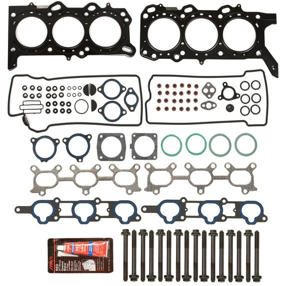 Evergreen HSHB8012 Head Gasket Set Head Bolts Fit 06-08 Suzuki Grand Vitara 2.7 DOHC 24V H27A