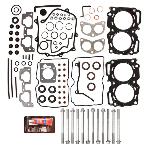 Evergreen HSHB9009 Head Gasket Set Head Bolts Fit 99-03 Subaru Legacy Forester Outback 2.5 SOHC