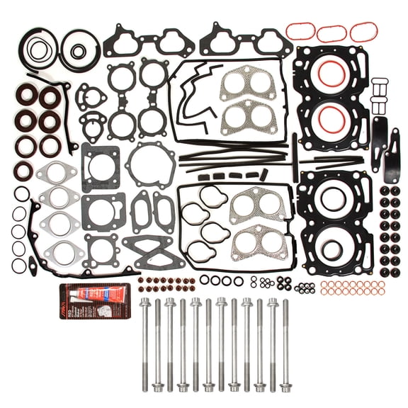 Evergreen HSHB9010USA Head Gasket Set Head Bolts Fit 02-05 Subaru Impreza WRX Turbo USDM 2.0 DOHC EJ205