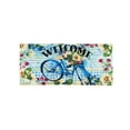 thumbnail image 1 of Evergreen Hello Summer Bike Sassafras Indoor Outdoor Switch Doormat 1'10"x10" Multicolored, 1 of 1